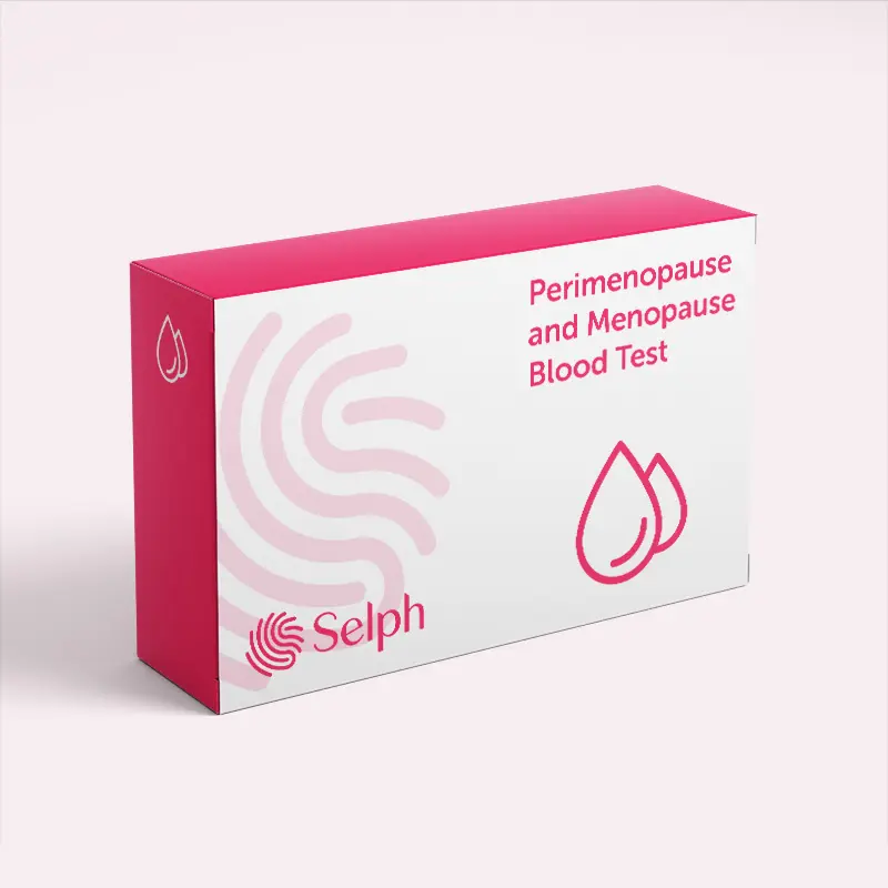 Perimenopause and menopause blood test kit