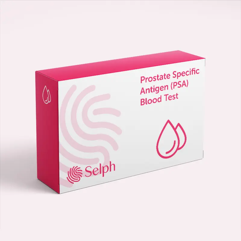 Prostate specific antigen (PSA) Blood Test Box