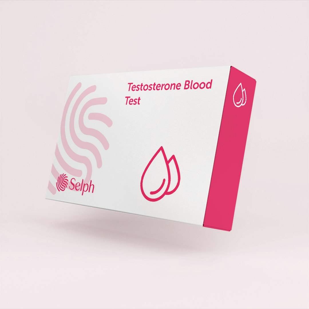 A testosterone blood test kit