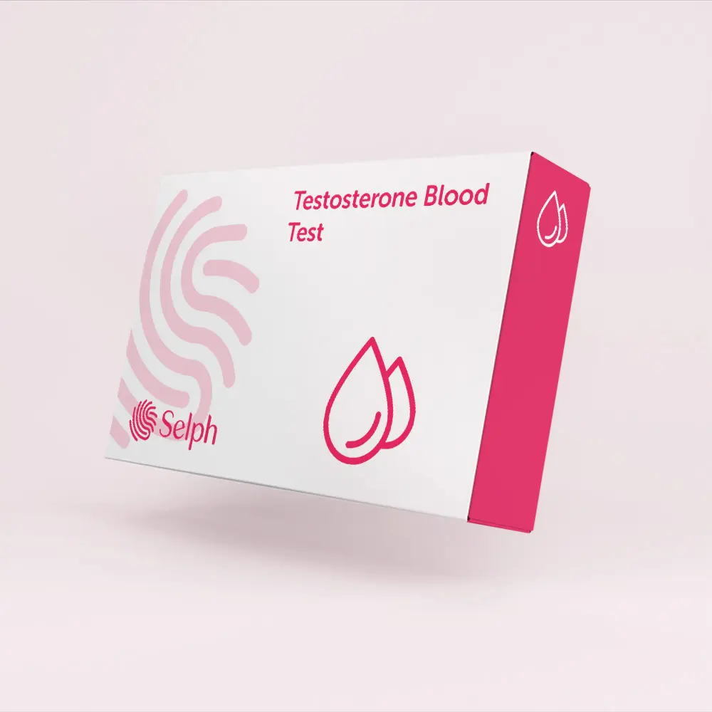 Testosterone Blood Test Box