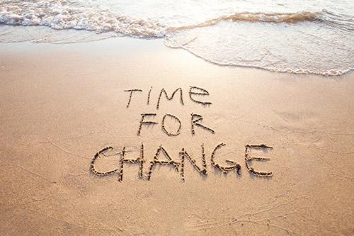 Time for change